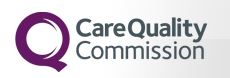 A stamp representing an accreditted provider with Quality Care Commission